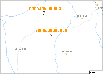 map of Bondjodjouala