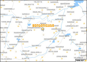 map of Bondoniguda