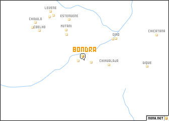 map of Bondra