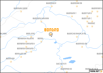 map of Bon Drô