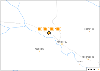 map of Bondzoumbé