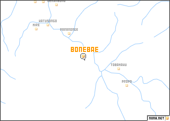 map of Bonebae