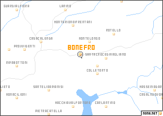 map of Bonefro