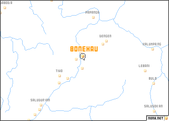 map of Bonehau
