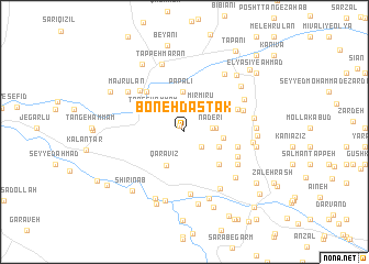 map of Boneh Dastak