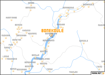 map of Bonékoulé