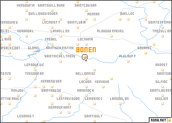 map of Bonen