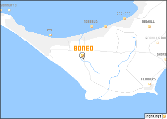 map of Boneo