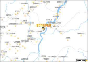 map of Bonépéa
