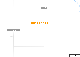 map of Bonetraill