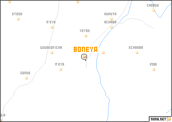 map of Boneya