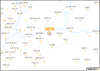 map of Bone