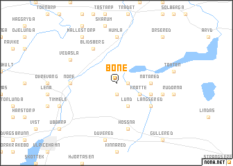 map of Böne