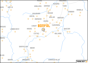 map of Bonfal