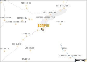 map of Bonfim