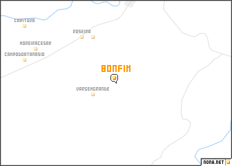 map of Bonfim