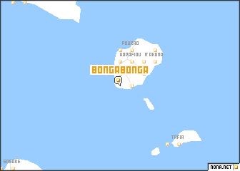 map of Bongabonga