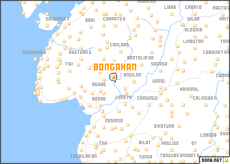 map of Bongahan