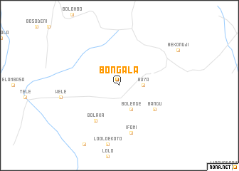 map of Bongala