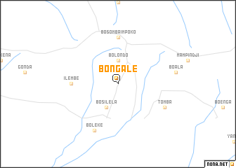 map of Bongale