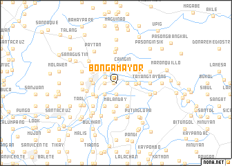 map of Bonga Mayor