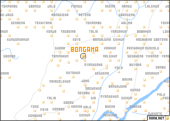 map of Bongama