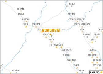 map of Bongassi