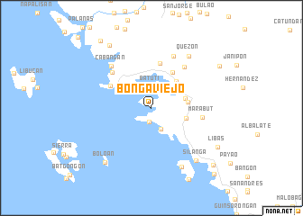 map of Bonga Viejo