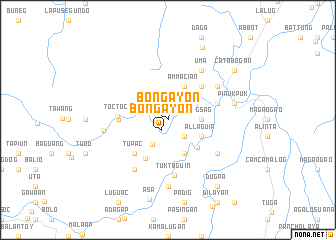 map of Bongayon