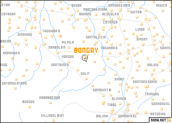 map of Bongay