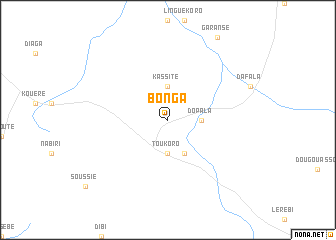 map of Bonga