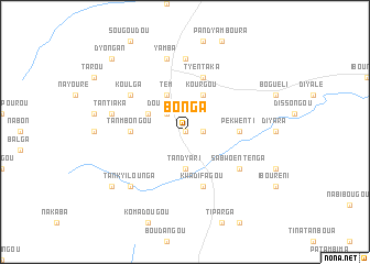 map of Bonga