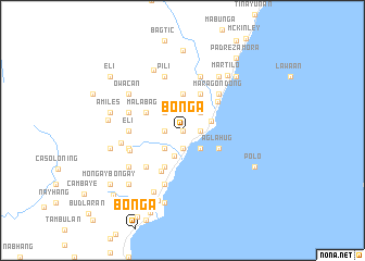 map of Bonga