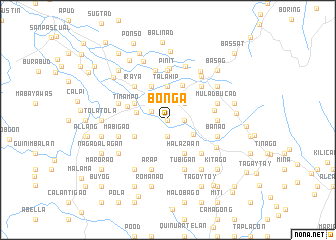 map of Bonga