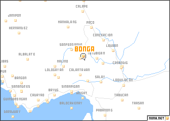 map of Boñga