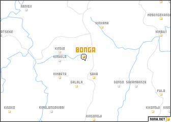 map of Bonga