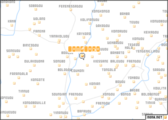 map of Bongboro