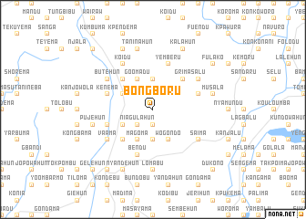 map of Bongboru