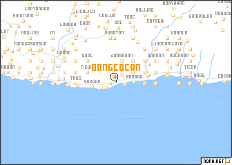 map of Bongcocan