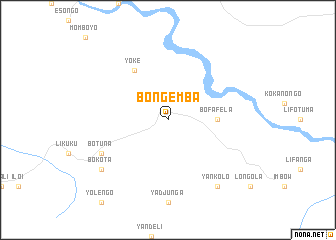 map of Bongemba