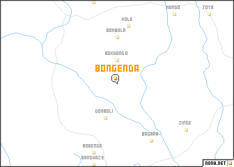 map of Bongenda