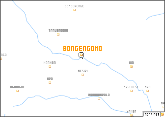 map of Bongengomo
