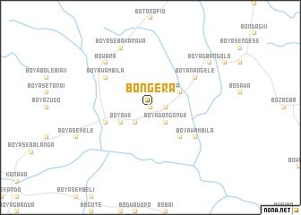 map of Bongera