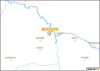 map of Bongero