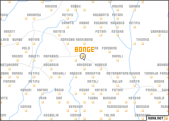 map of Bonge