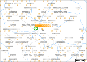 map of Bonggogu