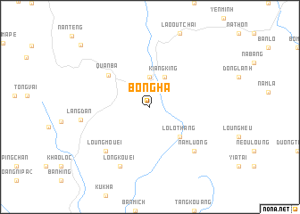 map of Bong Ha