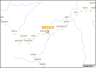 map of Bongim