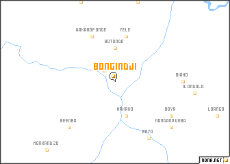 map of Bongindji