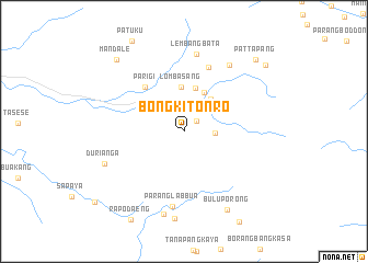 map of Bongkitonro